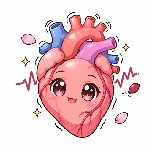 Atrial fibrillation illustration