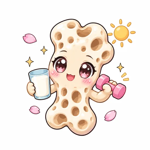 Osteoporosis illustration